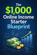 The $1,000 Online Income Starter Blueprint